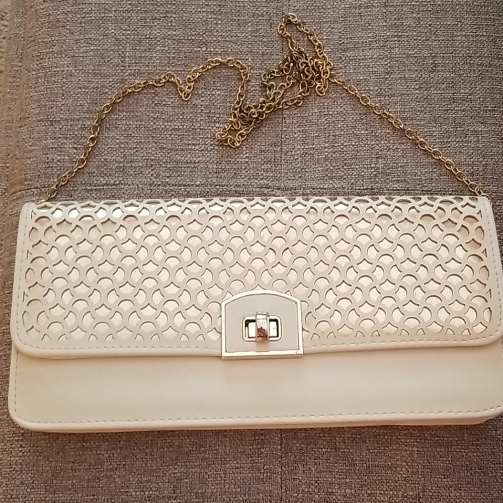 MMS  convertible clutch/shoulder bag